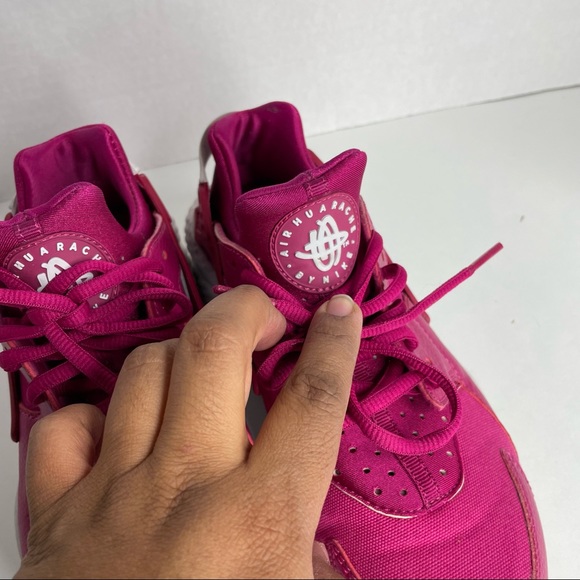 Nike Air Huarache Run Pink Size 7.5 - Picture 8 of 12